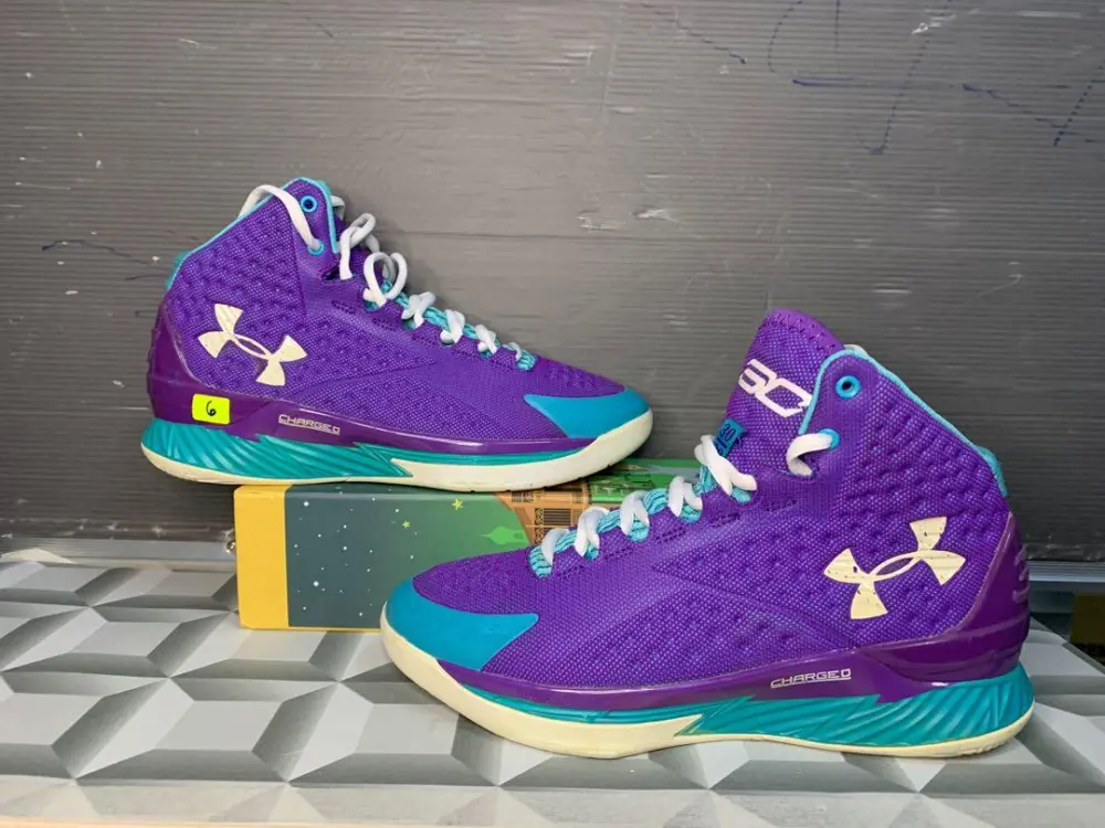 Giày Under Armour Curry 1 Retro 'Father To Son' 2022 3026075-500 - Ảnh 5