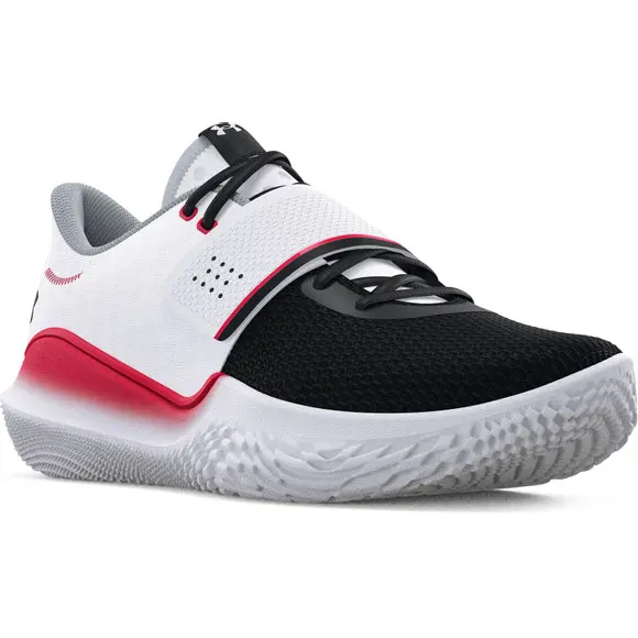 Alternative view of Giày Under Armour Flow Futr X Wit Zwart Rood 'White' 3024968-100