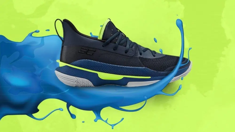 Giày Under Armour Curry 7 'Dub Nation' 3021258-405 - Ảnh 5