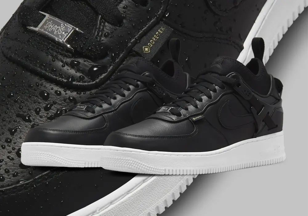 Alternative view of Giày Nike Undercover x Air Force 1 Low SP GORE-TEX 'Black' DQ7558-002