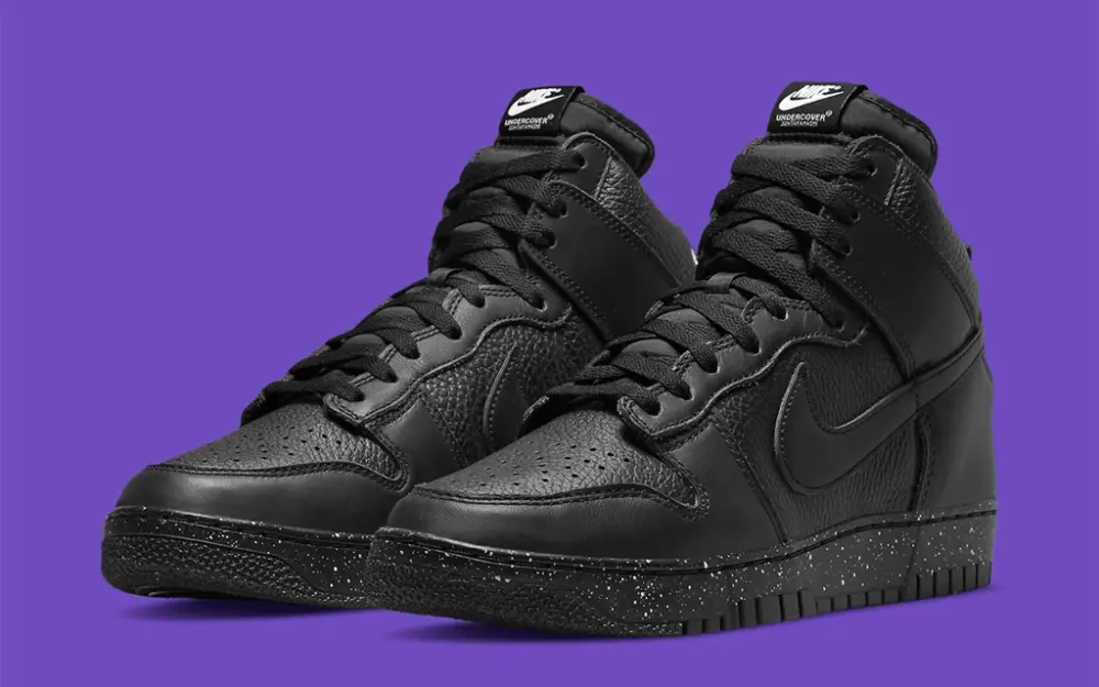 Alternative view of Giày Nike Dunk High 'Undercover Chaos Black' DQ4121-001