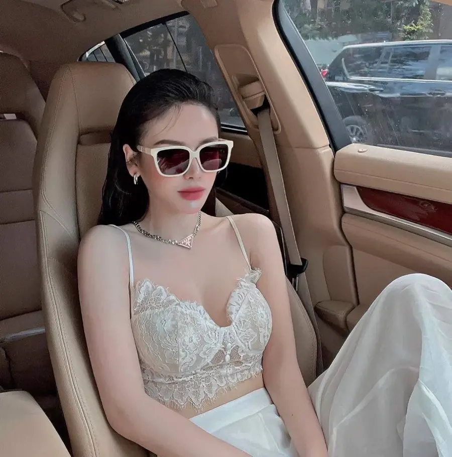 Alternative view of Kính Gucci Rectangular Ladies Sunglasses 'Pink' GG0599SA00556