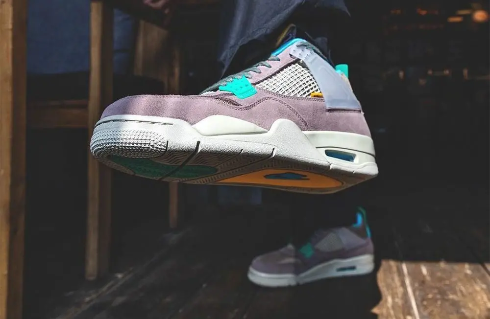 Giày Nike Union LA x Air Jordan 4 Retro 'Taupe Haze' DJ5718-242 - Ảnh 6