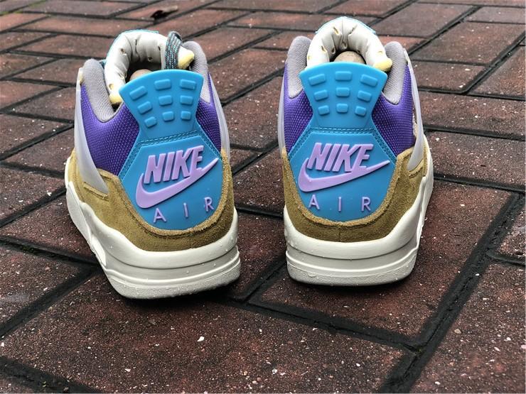 Giày Nike Union LA x Air Jordan 4 Retro 'Desert Moss' DJ5718-300 - Ảnh 5