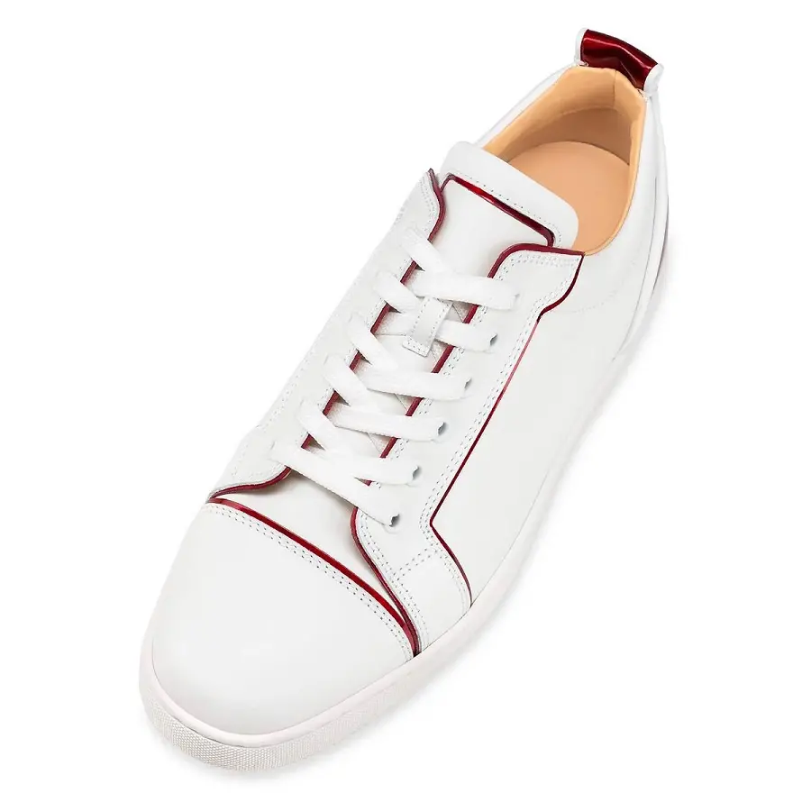 Giày Christian Louboutin Fun Louis Junior 'White Loubi' 3220607J679 - Ảnh 3
