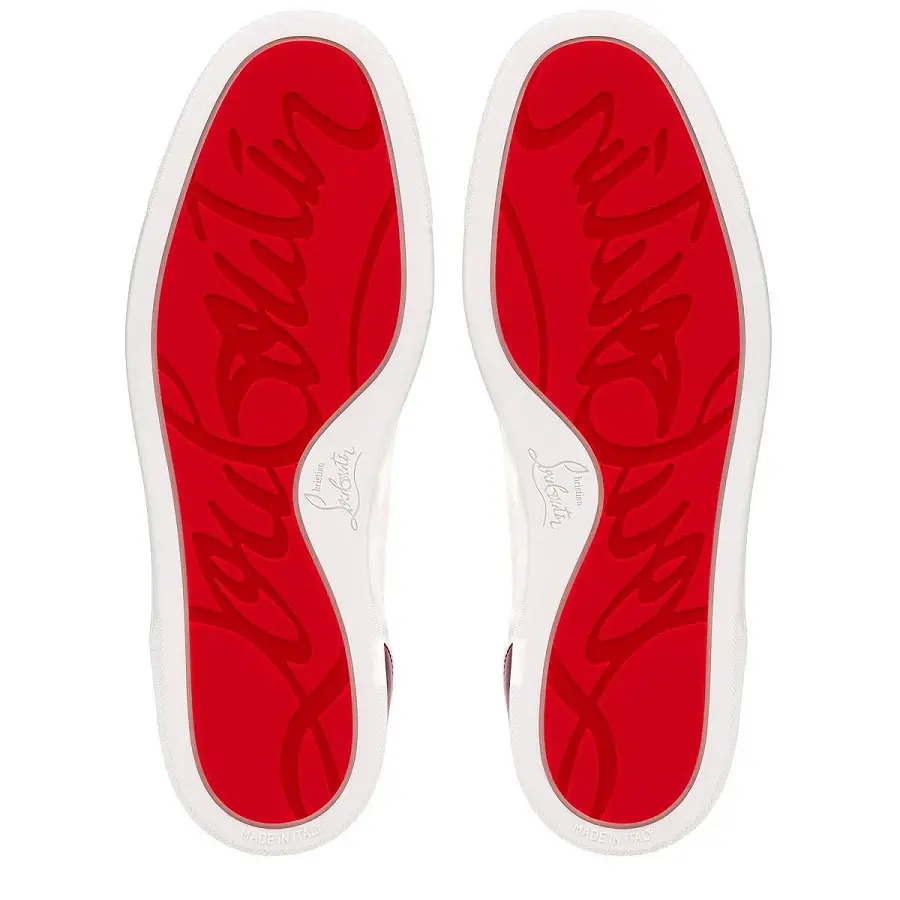 Giày Christian Louboutin Fun Louis Junior 'White Loubi' 3220607J679 - Ảnh 5