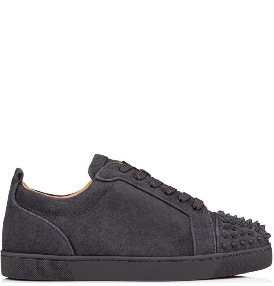 Giày Christian Louboutin Louis Junior Spikes 'Black' 3160934I395