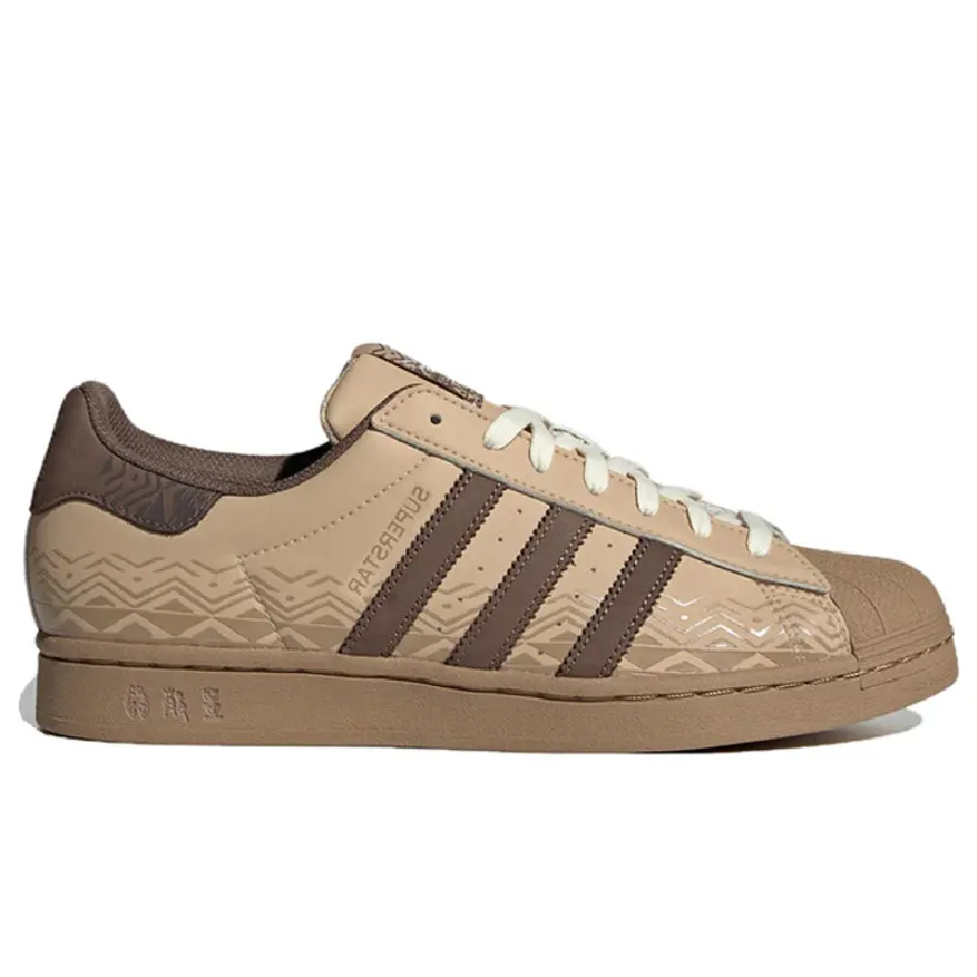 Giày Adidas Originals Superstar 'Brown Wheat' IF0505
