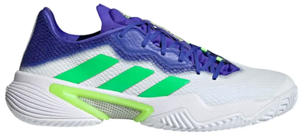 Giày Adidas Barricade 'Neon White Blue' FZ1827