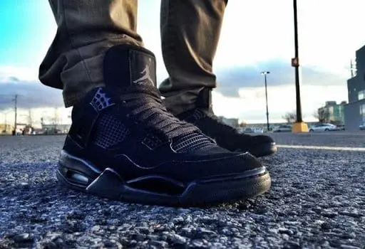 Giày Nike Air Jordan 4 Retro 'Black Cat' 2020 CU1110-010 - Ảnh 5