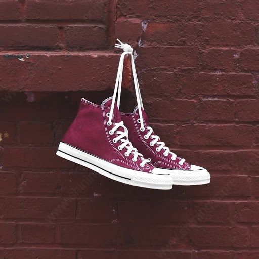 Giày Converse Chuck 70 High Ox 'Burgundy' 162051C - Ảnh 5