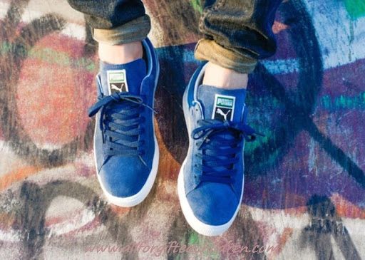 Giày Puma Suede Classic+ 'Olympian Blue' 352634-64 - Ảnh 4