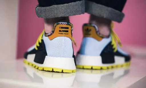 Giày Adidas NMD Hu Pharrell Inspiration Pack Clear Sky EE7581 - Ảnh 4