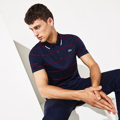 Lacoste President's Cup Short Sleeve DH0428-19C - Ảnh 4