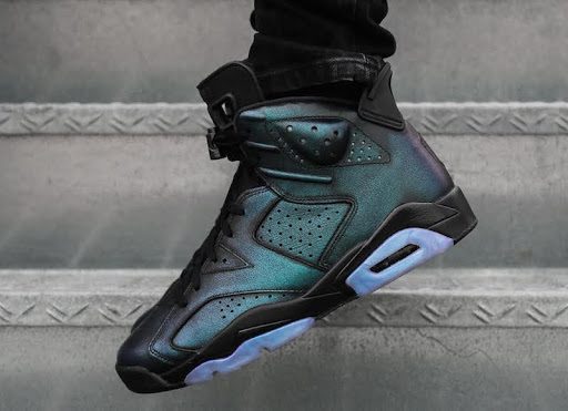 Giày Nike Air Jordan 6 Retro All Star 2017 'Chameleon' 907961-015 - Ảnh 4