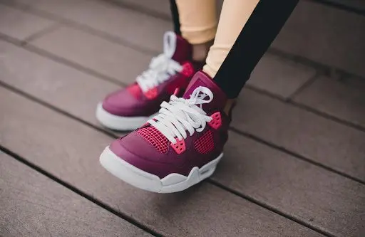 Giày Nike Air Jordan 4 'True Berry Valentine's Day' 487724-661 - Ảnh 5