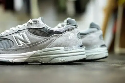 Giày New Balance 993 Made in USA 'Grey White' MR993GL - Ảnh 3