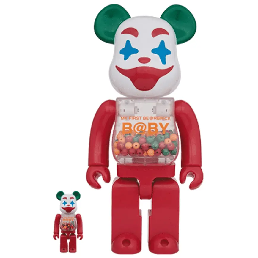 Alternative view of Mô Hình Bearbrick Jester 100% & 400%