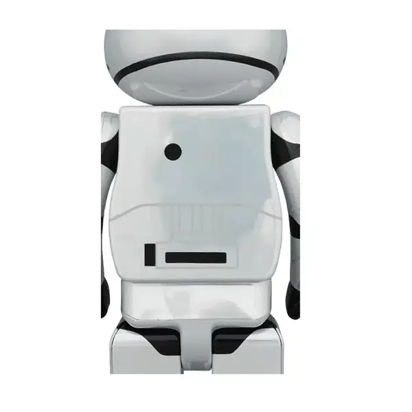 Mô Hình Bearbrick Storm Trooper Chrome Ver. 400% - Ảnh 3