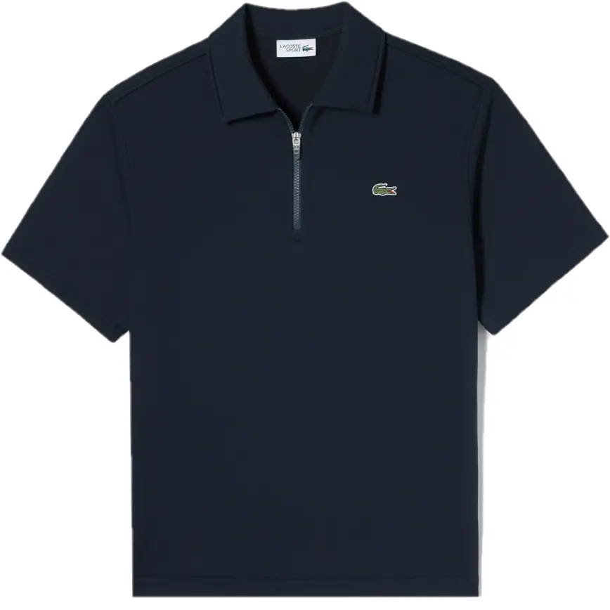 Áo Lacoste Basic Short Sleeve Sweatshirt 'Blue' SH602E-53G-166