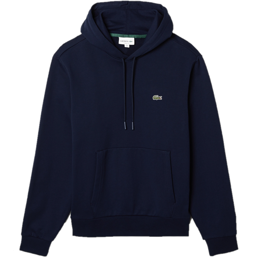 Áo Lacoste Organic Cotton Kangaroo Pocket Sweatshirt 'Blue' SH2567-53G-166