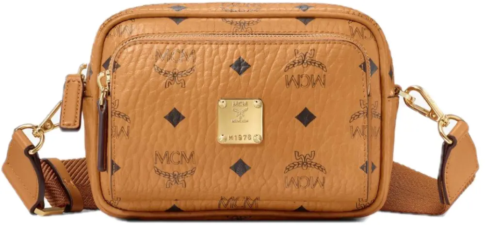 Túi MCM mini Gretl Crossbody In Visetos 'Cognac' MWRBAWO05CO001
