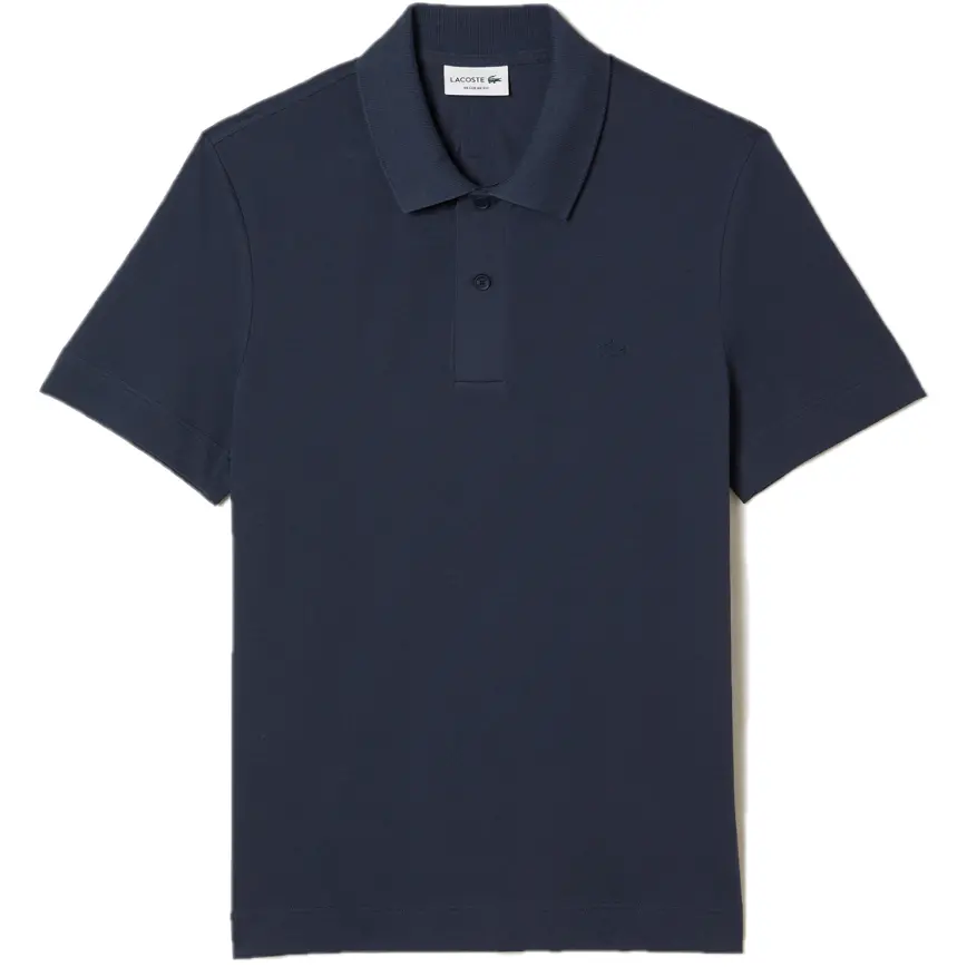 Áo Lacoste Breathable Cotton Pique Polo Shirt 'Blue' PH8361-53G-KXE