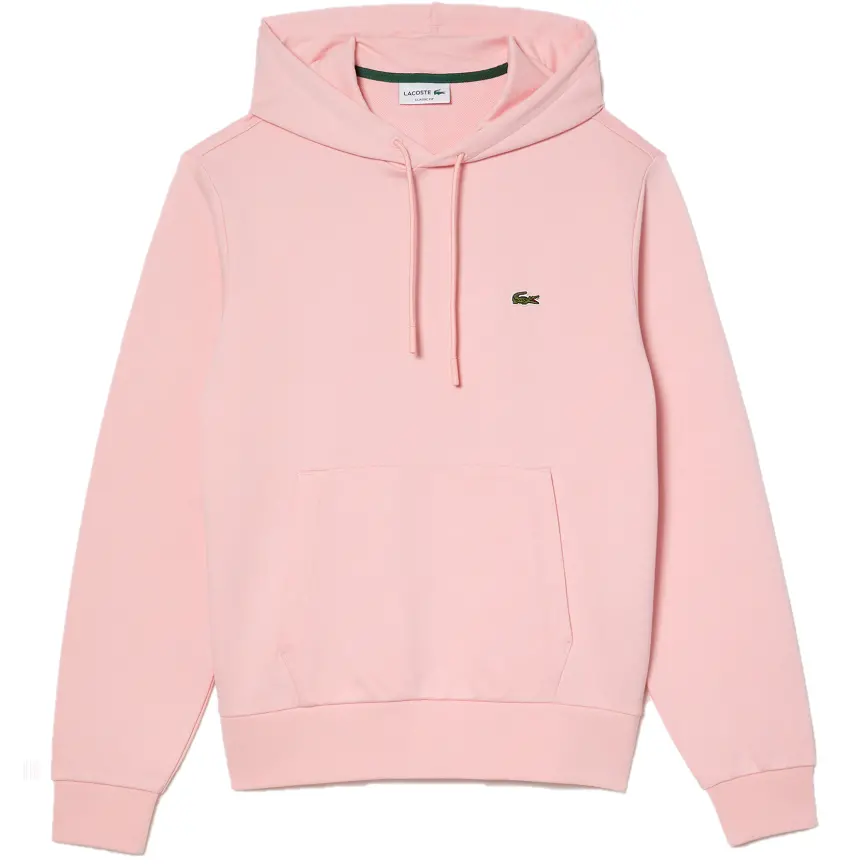 Áo Lacoste Organic Cotton Kangaroo Pocket Sweatshirt 'Pink' SH2567-53G-KF9