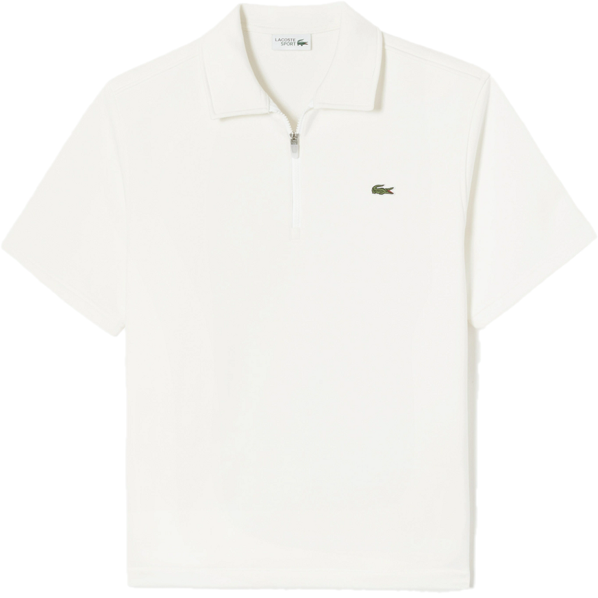 Áo Lacoste Basic Short Sleeve Sweatshirt 'Cream' SH602E-53G-70V