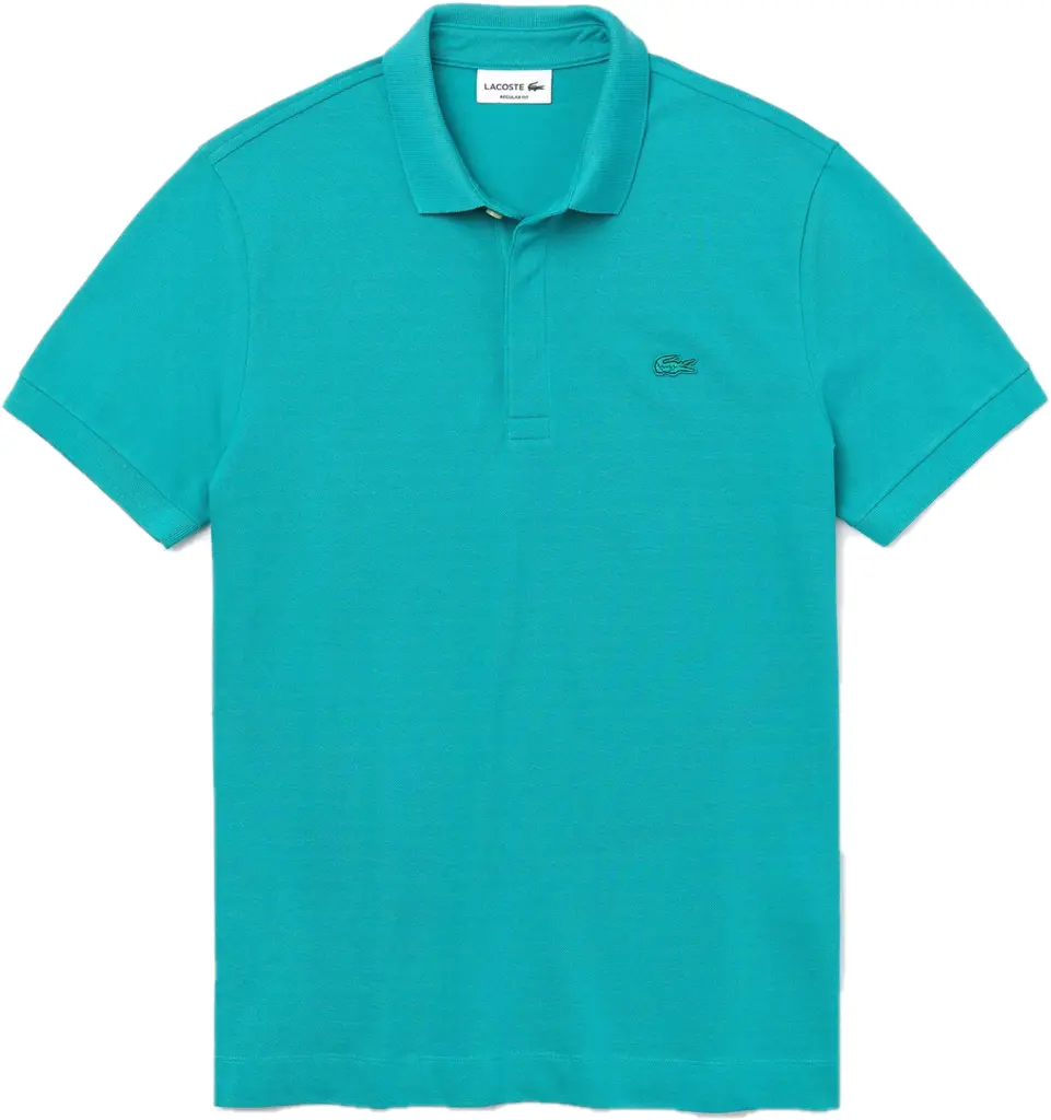 Áo Lacoste Paris Stretch Cotton Piqué Polo Shirt 'Blue' PH5522-S5J