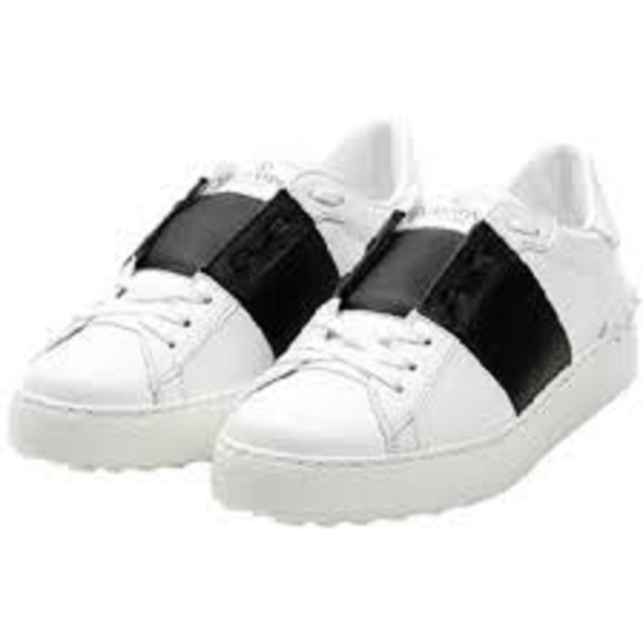 Giày Valentino Women's Rockstud Hidden Open Sneakers UW0S0781-BLU-A01 - Ảnh 2