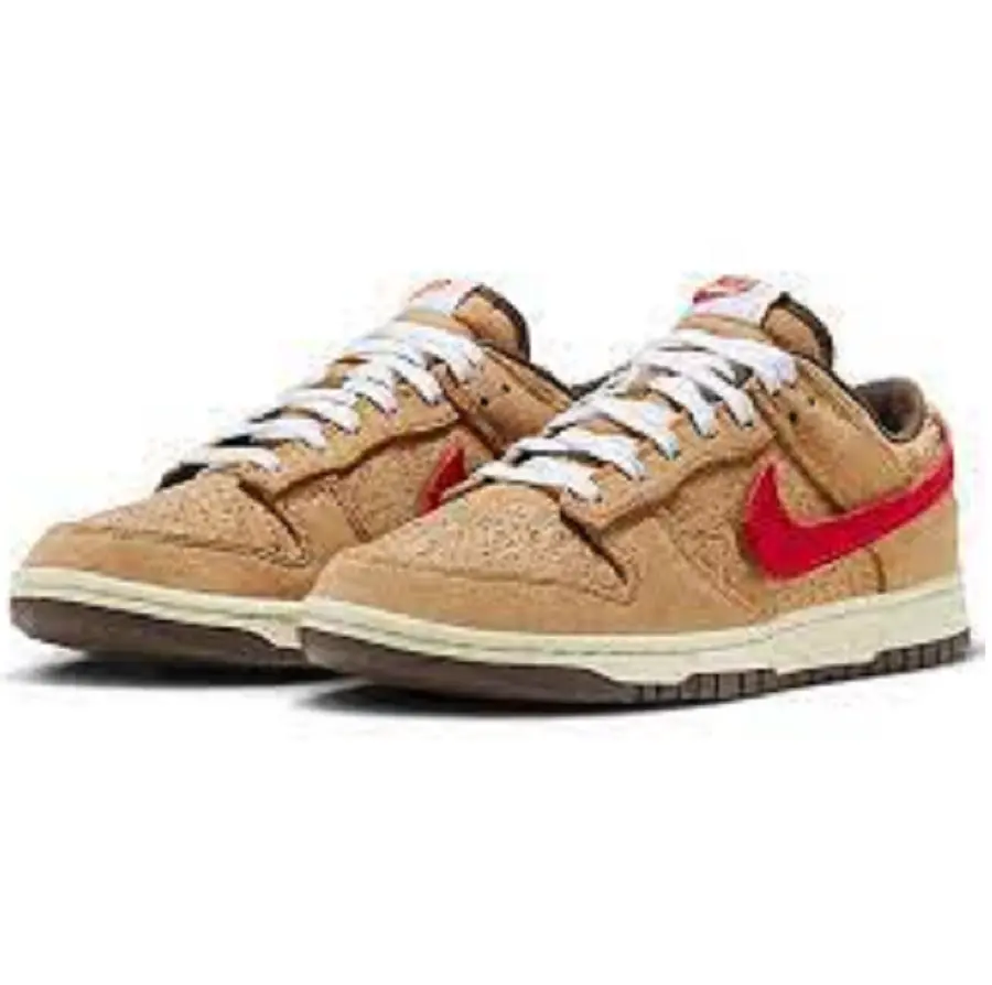 Alternative view of Giày Nike CLOT x Dunk Low SP 'Cork' FN0317-121