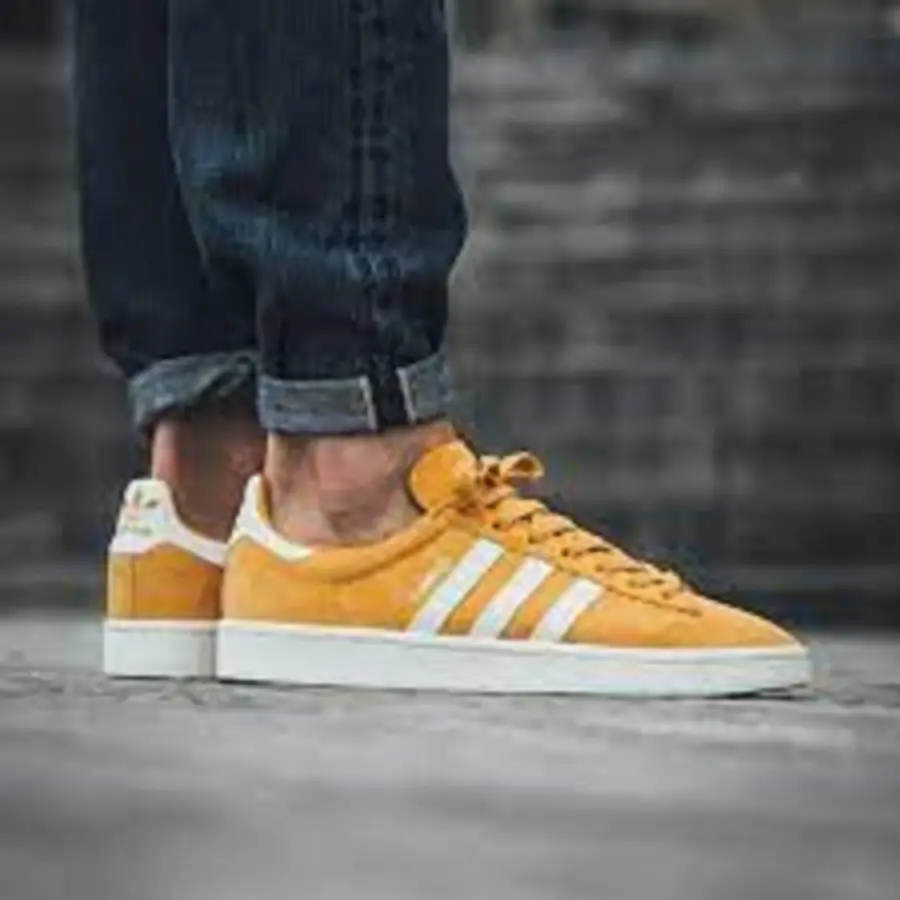 Giày Adidas Campus 'Tactile Yellow' BZ0088 - Ảnh 3