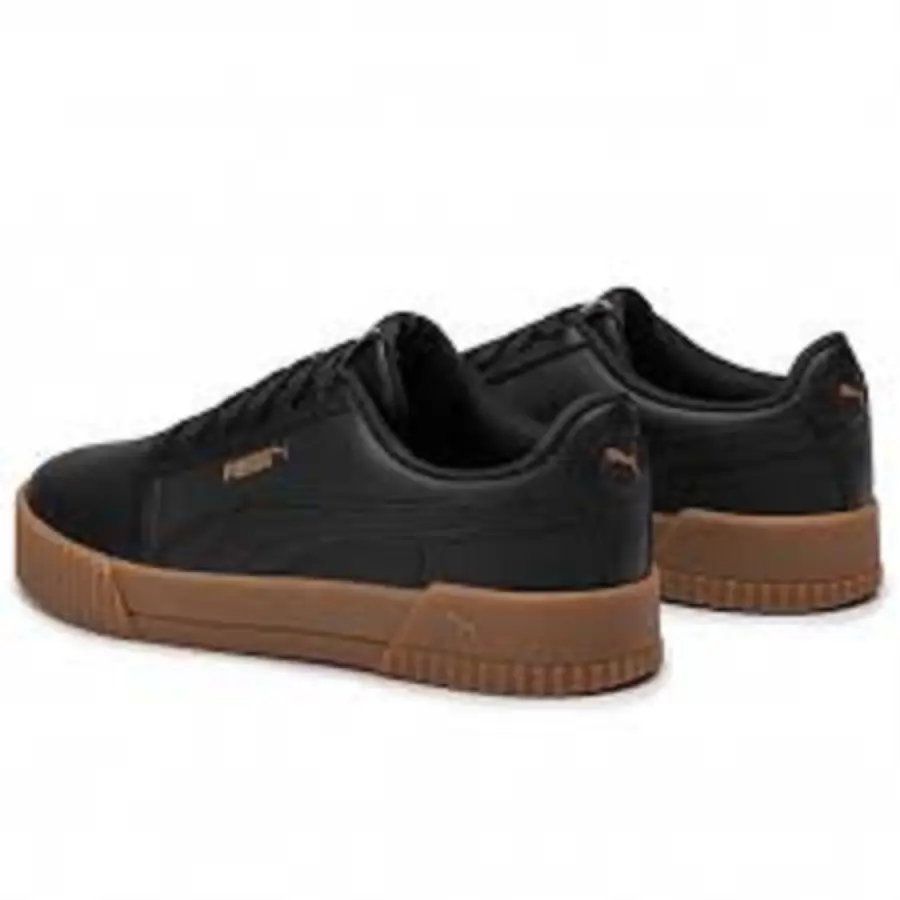 Giày Puma Carina Leather 'Black' 370325-06 - Ảnh 3