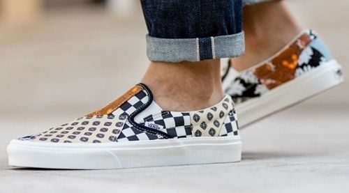 Giày Vans Classic Slip-On 'Tiger Patchwork' VN0A4U381IO - Ảnh 2