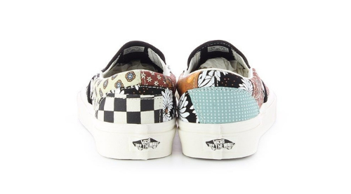 Giày Vans Classic Slip-On 'Tiger Patchwork' VN0A4U381IO - Ảnh 4