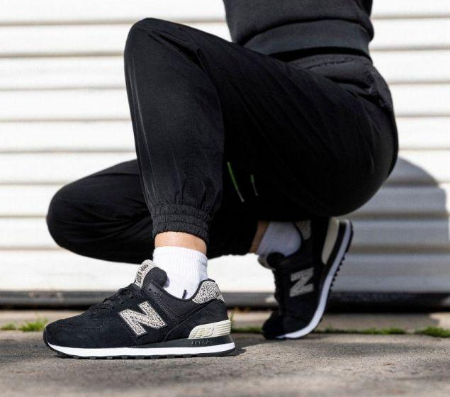 Giày New Balance Wmns 574 'Cheetah Print - Black Angora' WL574ANC - Ảnh 6