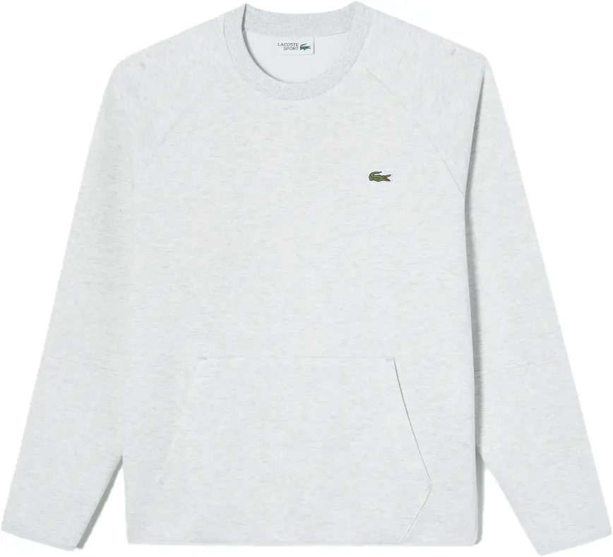Áo Lacoste Technical Crew Neck Sweatshirt 'Gray' SH762E-53G-70V