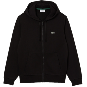 Áo Lacoste Organic Cotton Zip-up Sweatshirt 'Black' SH2566-53G-031