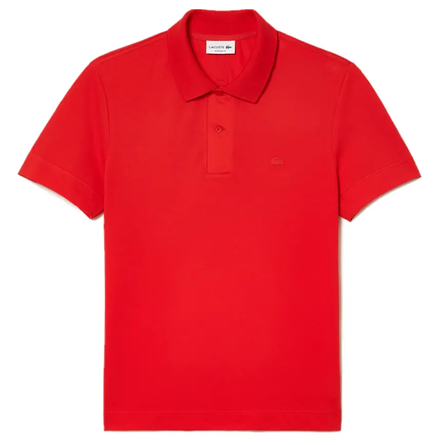 Áo Lacoste Breathable Cotton Pique Polo Shirt 'Red' PH8361-53G-S5H