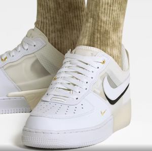Alternative view of Giày Nike Air Force 1 React 'White Sail Black' DQ7669-100