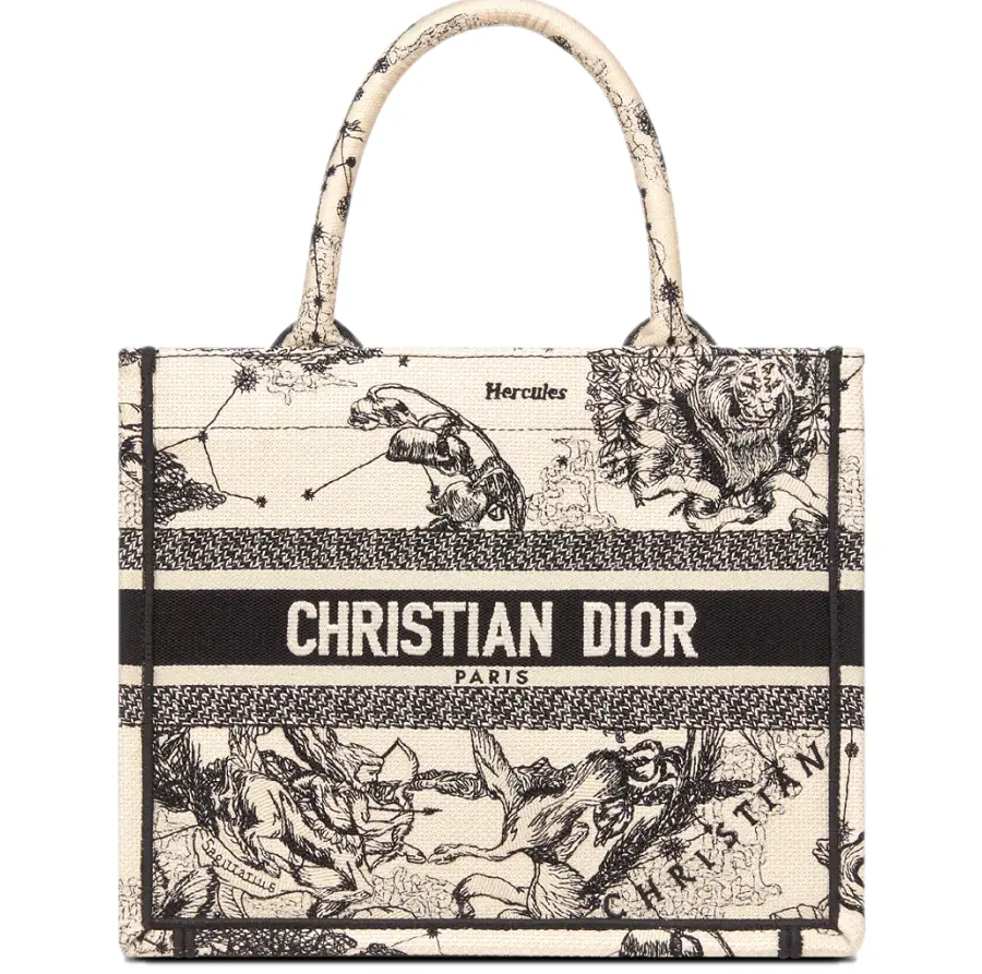 Túi Dior Book Tote Small 'Latte Toile Zodiac' M1265ZRHZ-M941