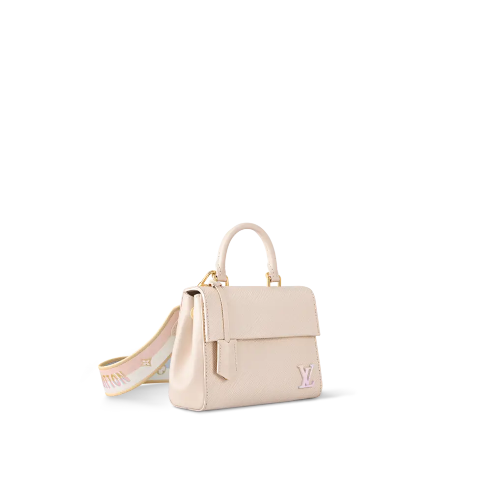 Túi Louis Vuitton Cluny Mini 'Quartz White' M22946 - Ảnh 6