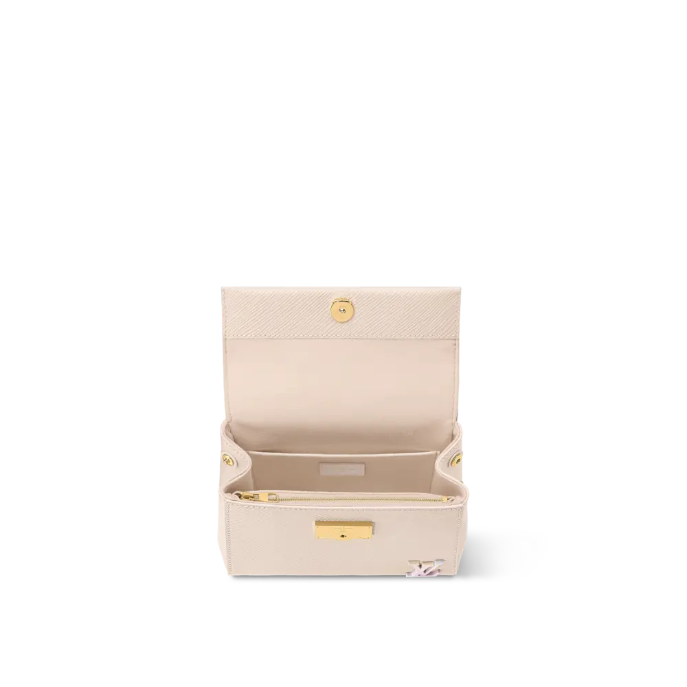 Túi Louis Vuitton Cluny Mini 'Quartz White' M22946 - Ảnh 5
