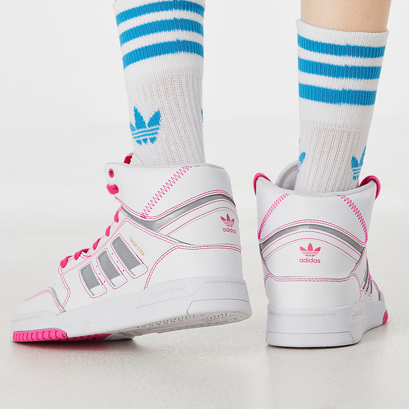 Giày Adidas Originals Drop Step 'White Pink' FV4883 - Ảnh 4
