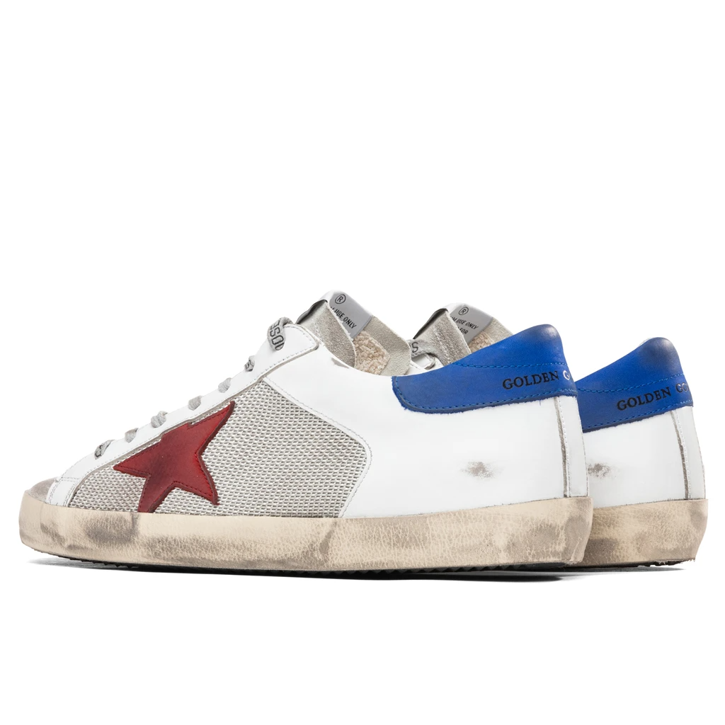 Giày Golden Goose Superstar White and Red Star GMF00103-F001116-80853 - Ảnh 2
