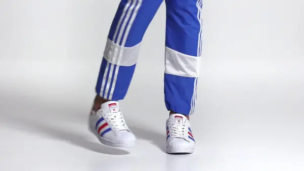 Giày Adidas Superstar 'White Red Blue' FV3033 - Ảnh 5