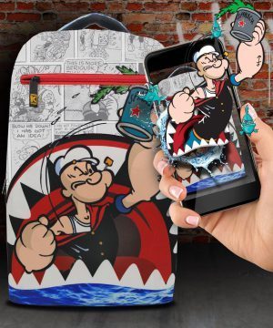 Alternative view of Balo Popeye™ Shark Augmented Reality Backpack