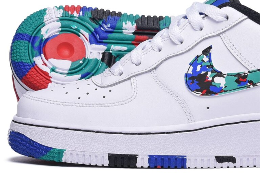 Giày Nike Air Force 1 Low 'Melted Crayon' CU4632-100 - Ảnh 7