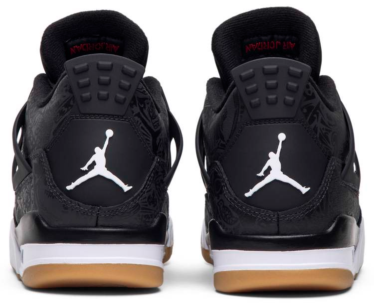 Giày Nike Air Jordan 4 Retro GS 'Laser' CI2970-001 - Ảnh 4